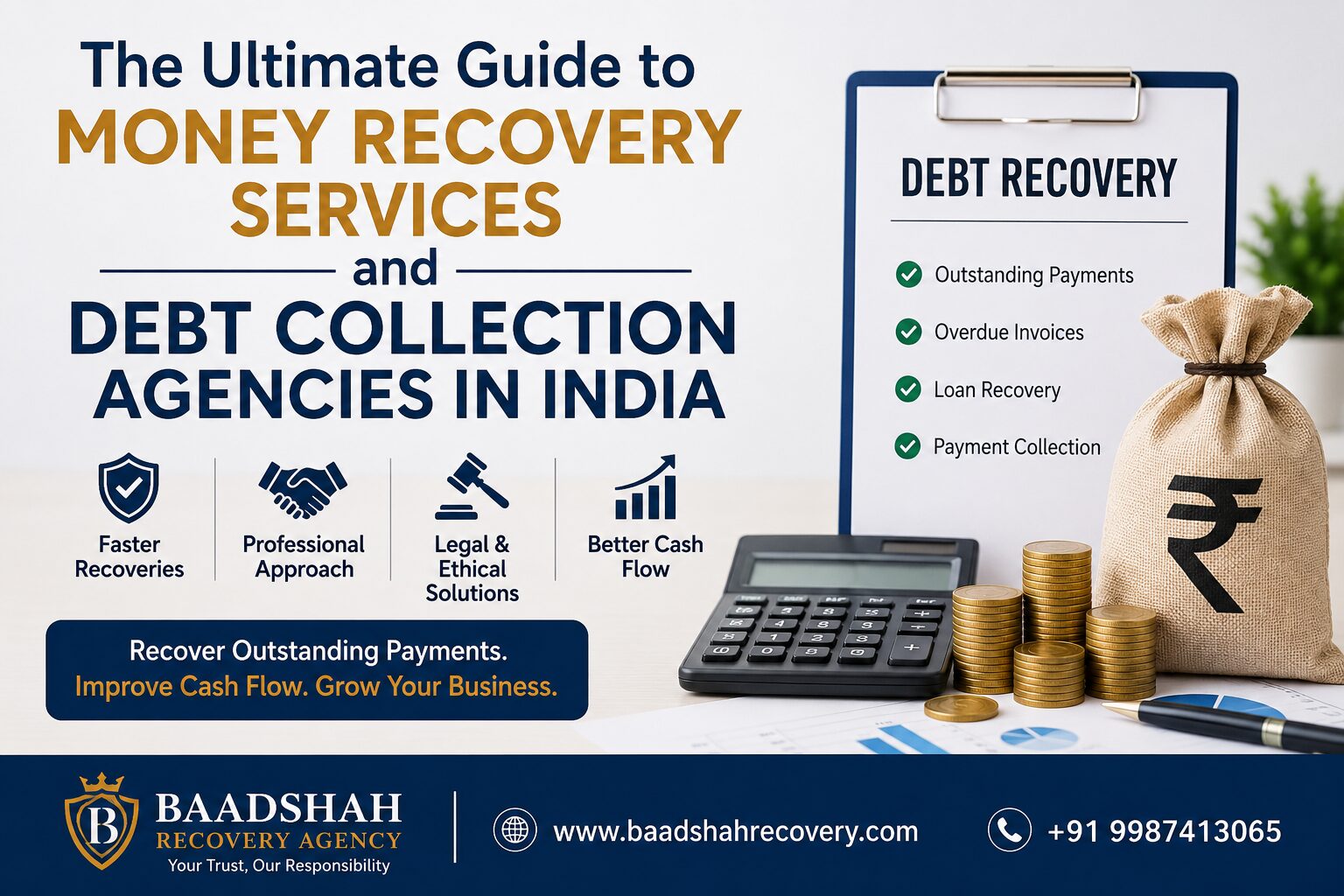 Money Recovery Services and Debt Collection Agency